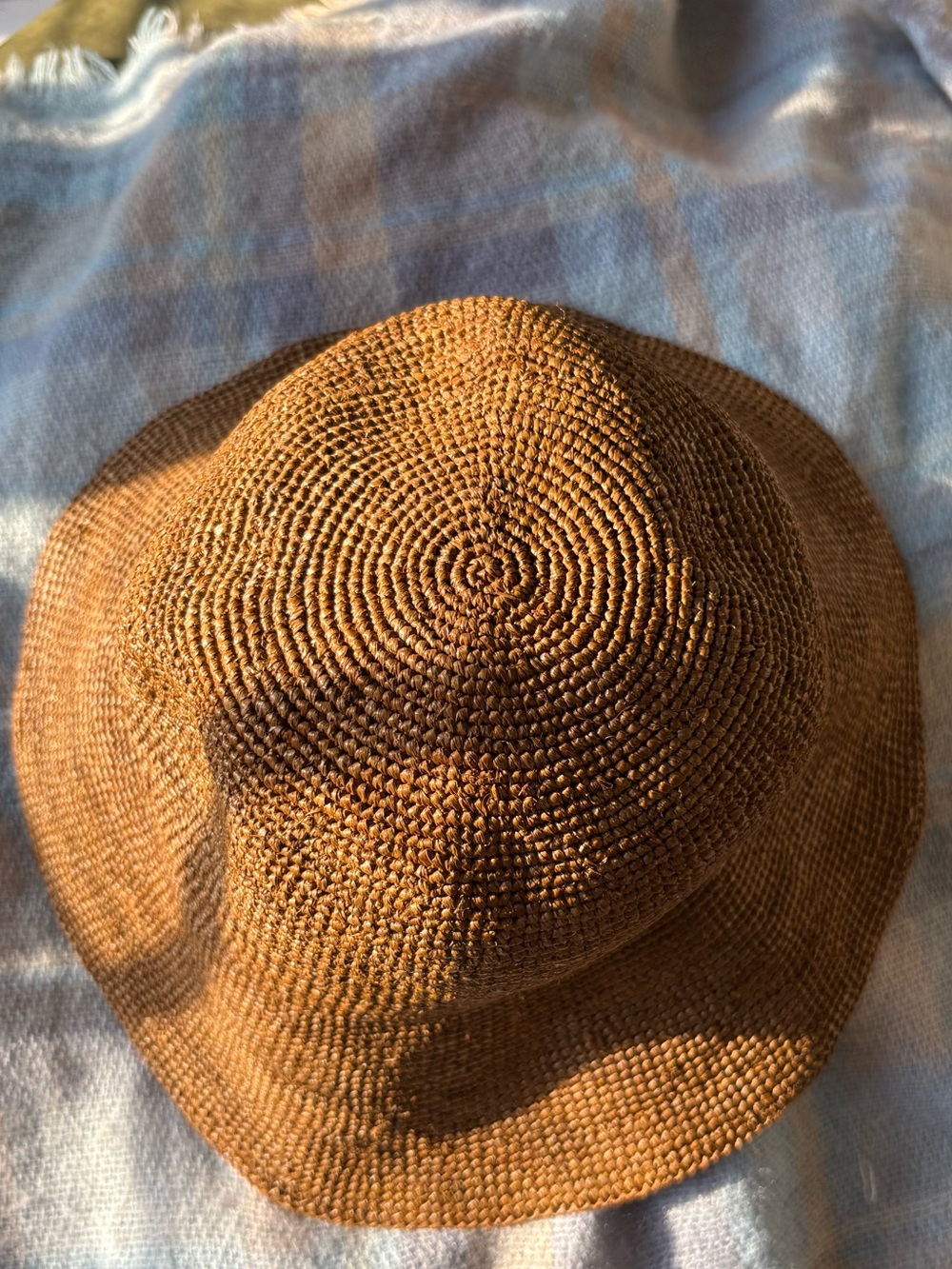 Aritzia Sunbeam Raffia Straw Sun Hat